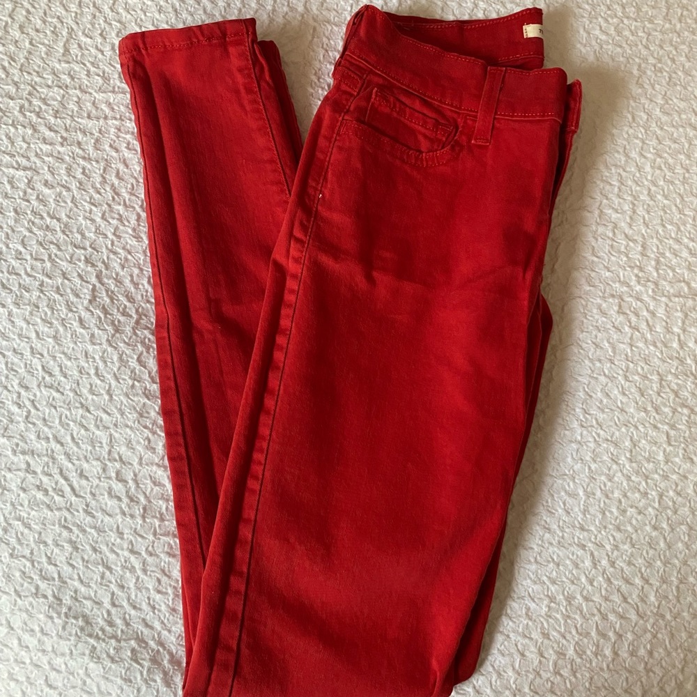 Levi’s Red Super Skinny Jeans